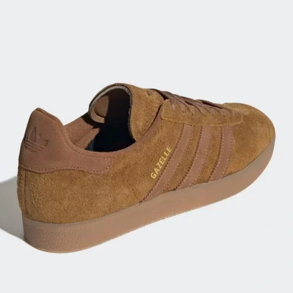 adidas Gazelle Bronze Strata Suede Gum Sole - Picture 5 of 14